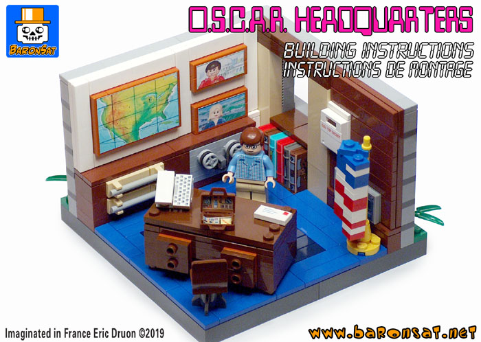 Lego moc Oscar Goldman HQ Instructions Shop Page