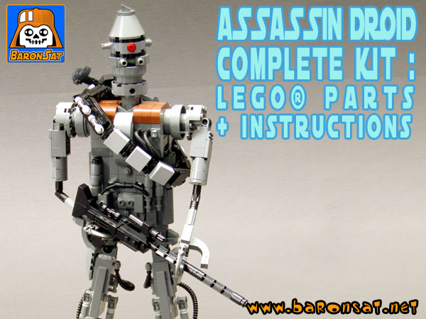 lego IG-88 model kit ig-88-droid-complete-kit-set-model-lego