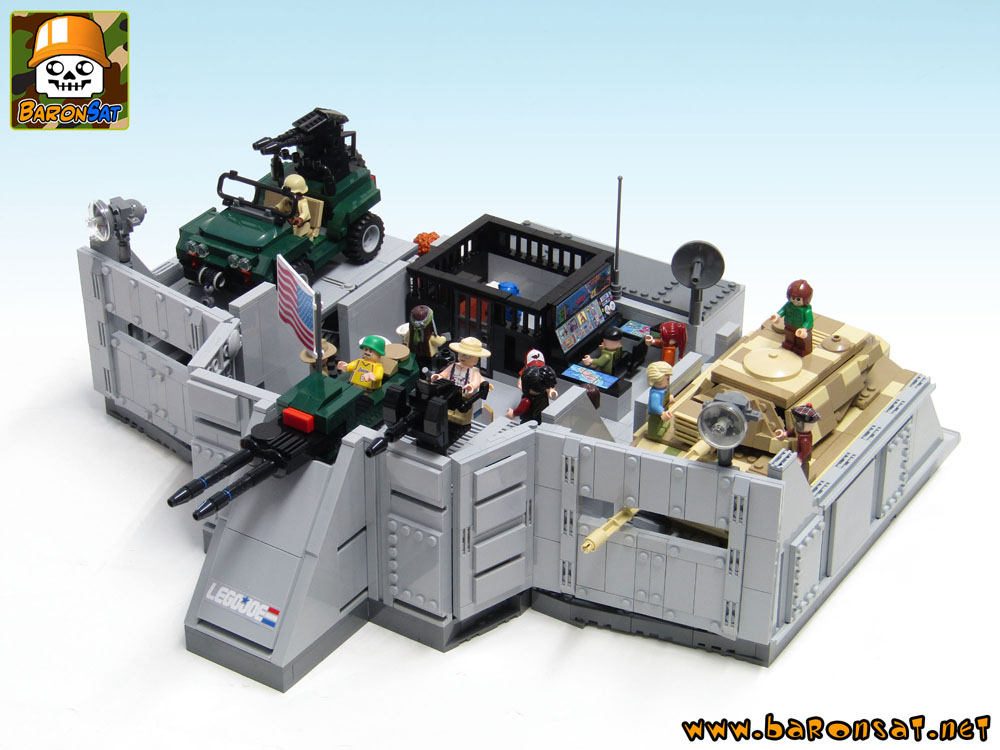 Lego GI Joe Command Center Moc model