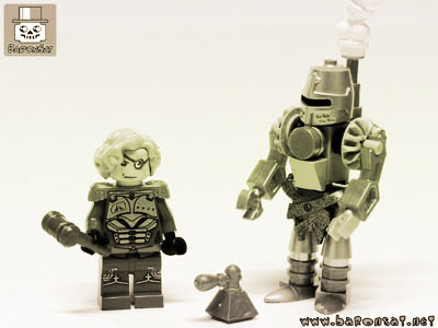 Lego moc steampunk soldier