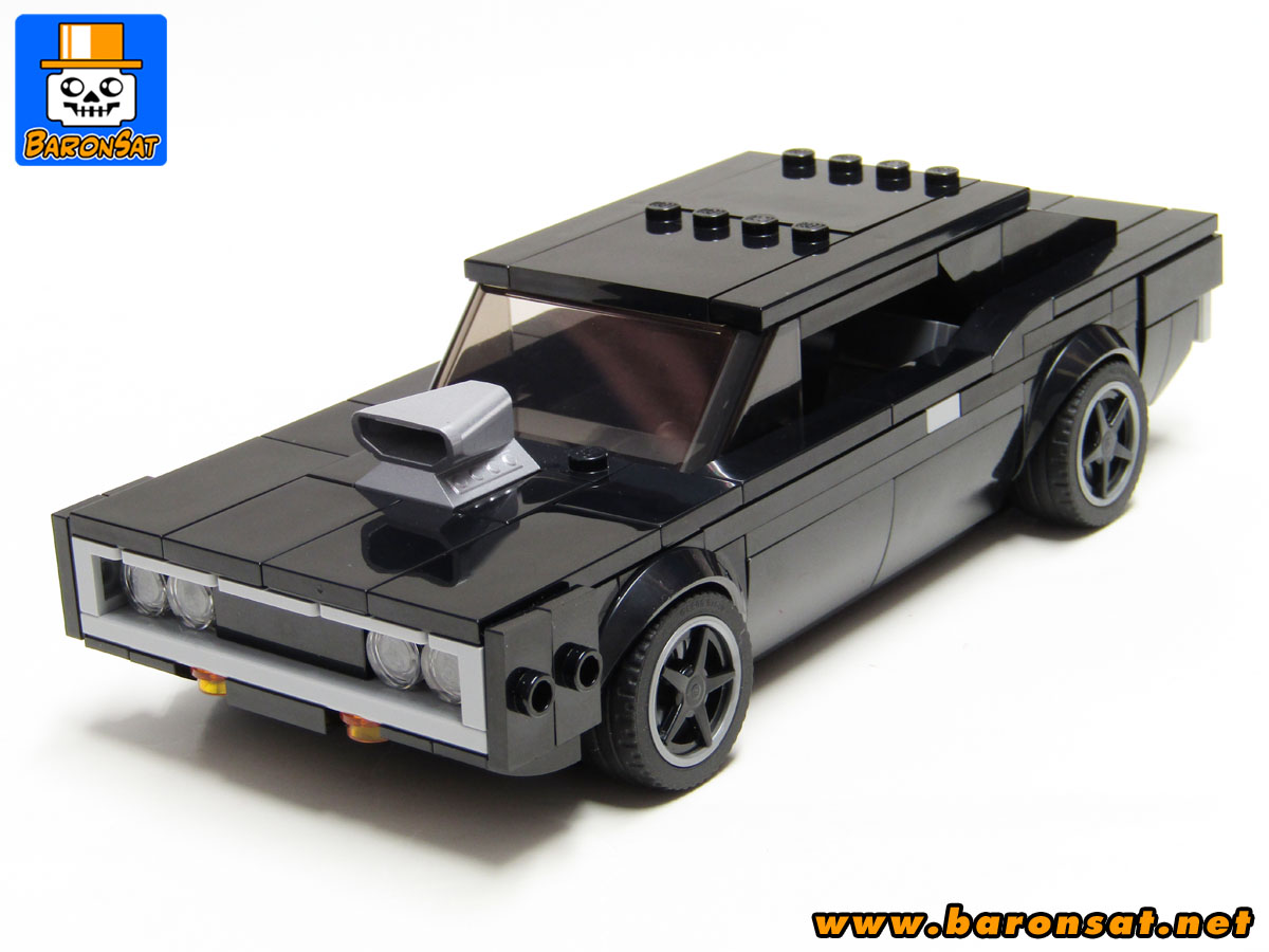 Lego moc Dodge Charger 1970 Black
