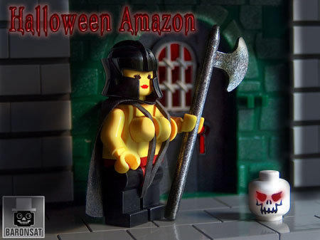 Lego moc Halloween Amazon