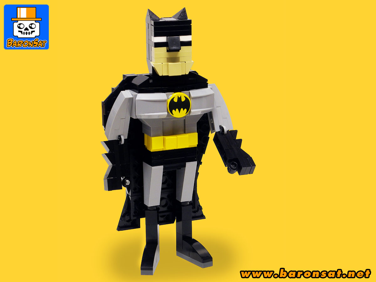 LEGO MOC Batman - 8 heads scale minifigure by kosh_lv