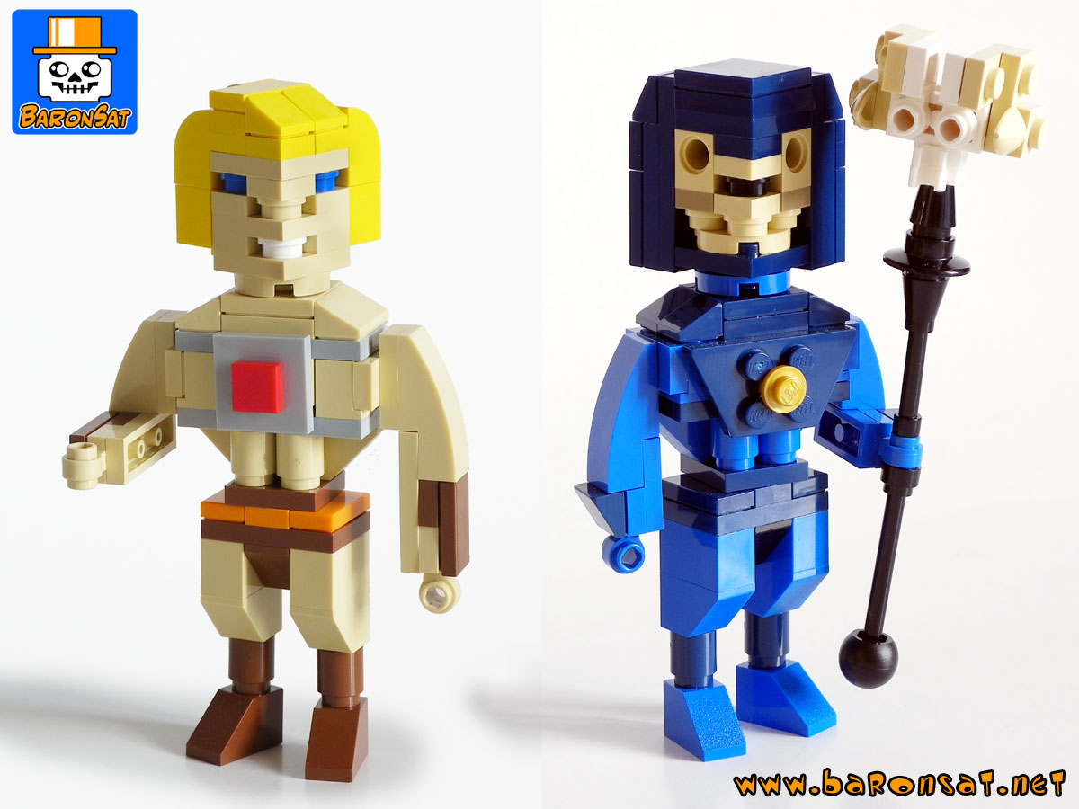 Lego MOTU Brick Figures MOC