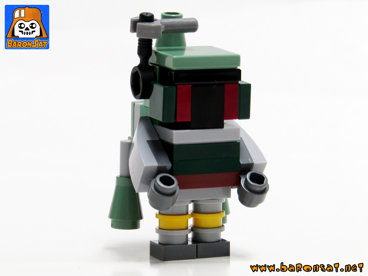 Lego moc mini Star Wars Boba Fett 3