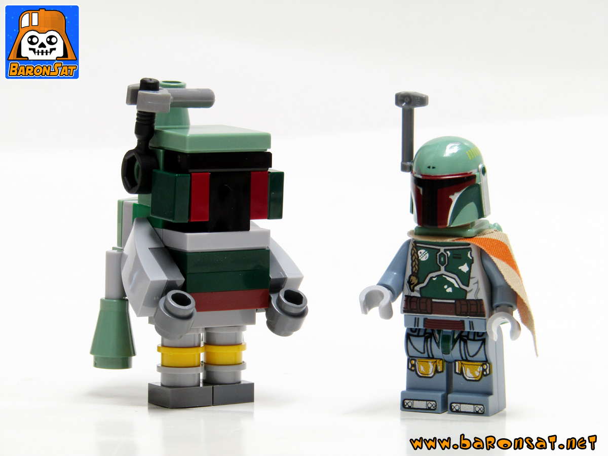 Lego moc mini Star Wars Boba Fett