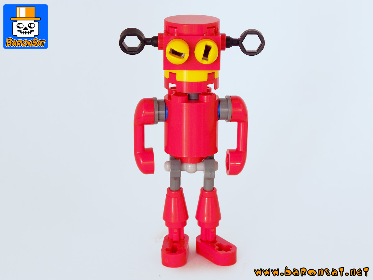 Lego Brick Retro Robot Moc