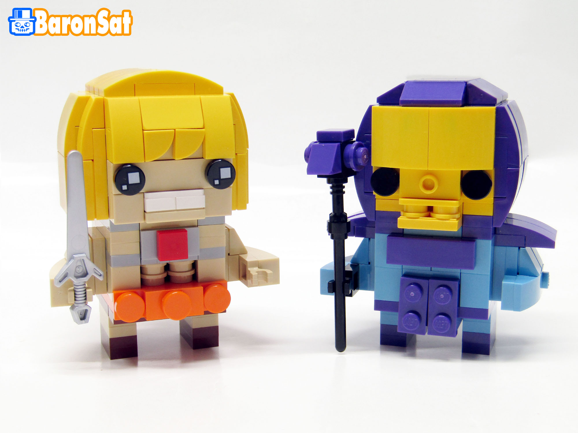 Lego moc He Man custom Brickheadz