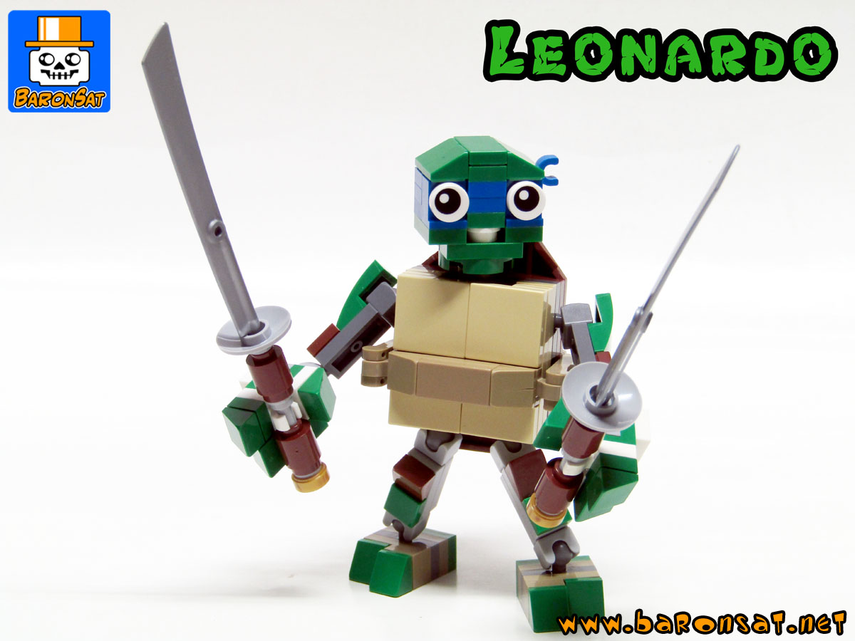 Lego moc Leonardo custom models