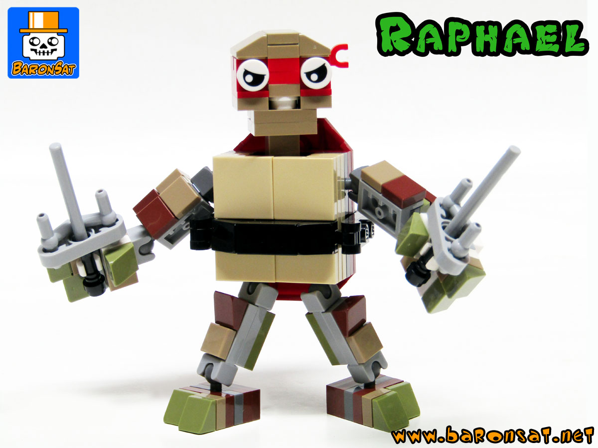 Lego moc Raphael custom models
