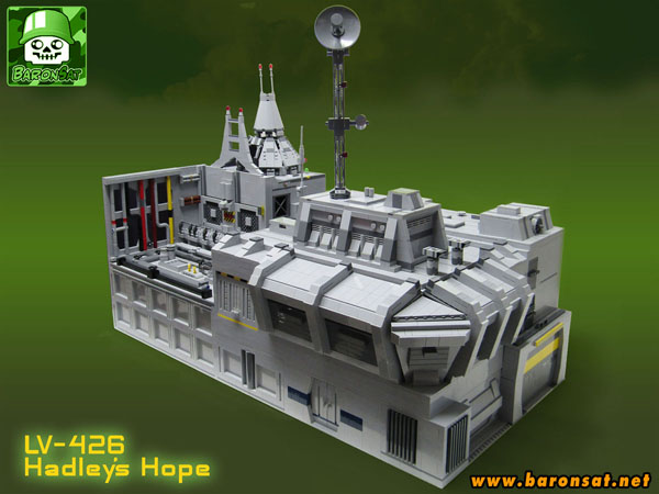 LV-426 Hadley's Hope Lego moc model