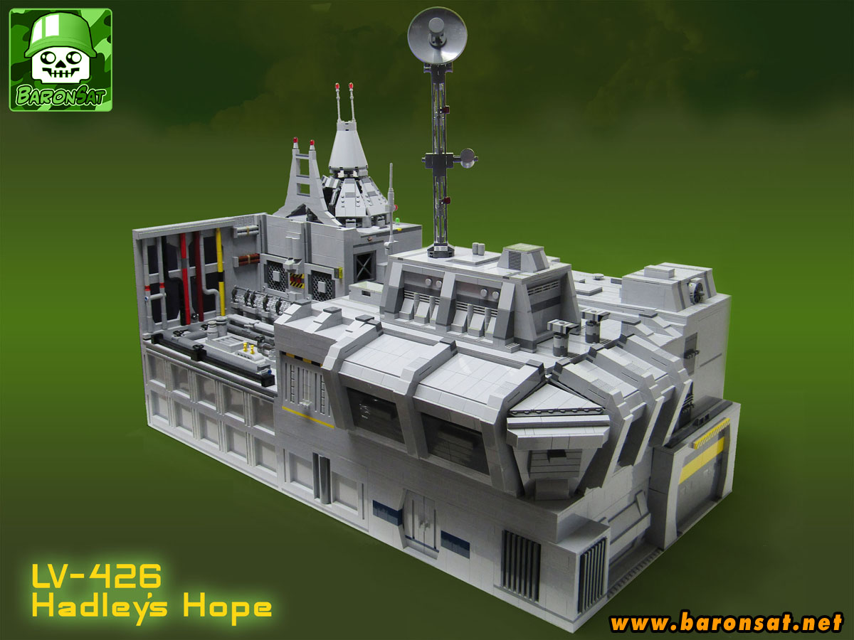 Lego moc Aliens LV-426 Hadley's Hope Lego moc model custom