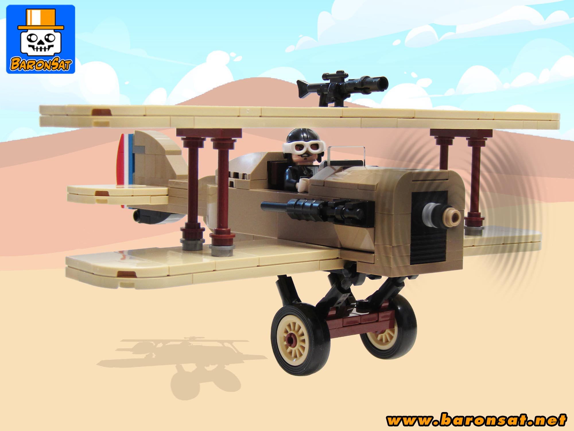 Adventurers Biplane Redux Lego moc