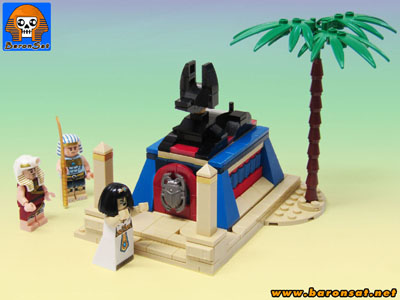 Lego moc EGYPTIAN & PHARAOH CHARRIOT ancient playset custom models made of bricks