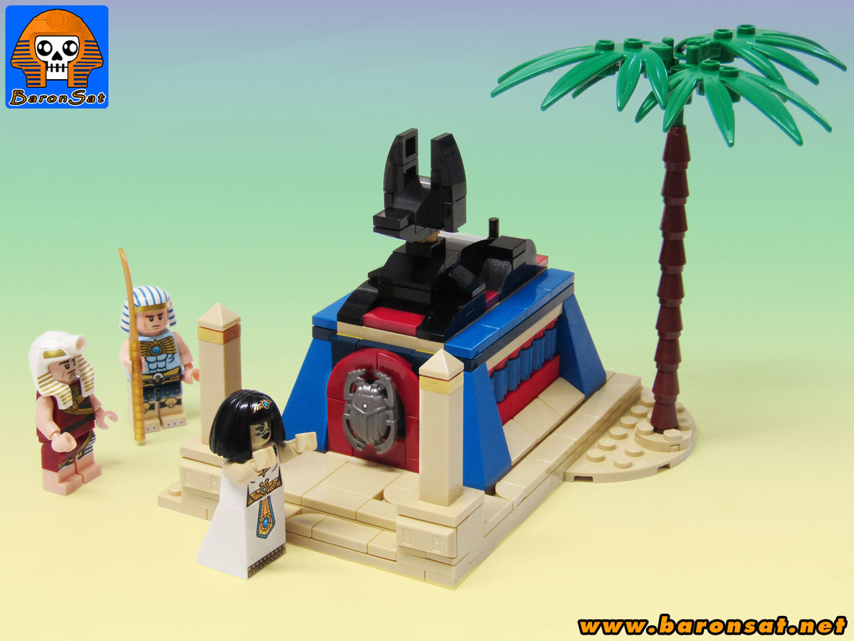 Lego moc Ancient Oasis Ambush Redux custom model