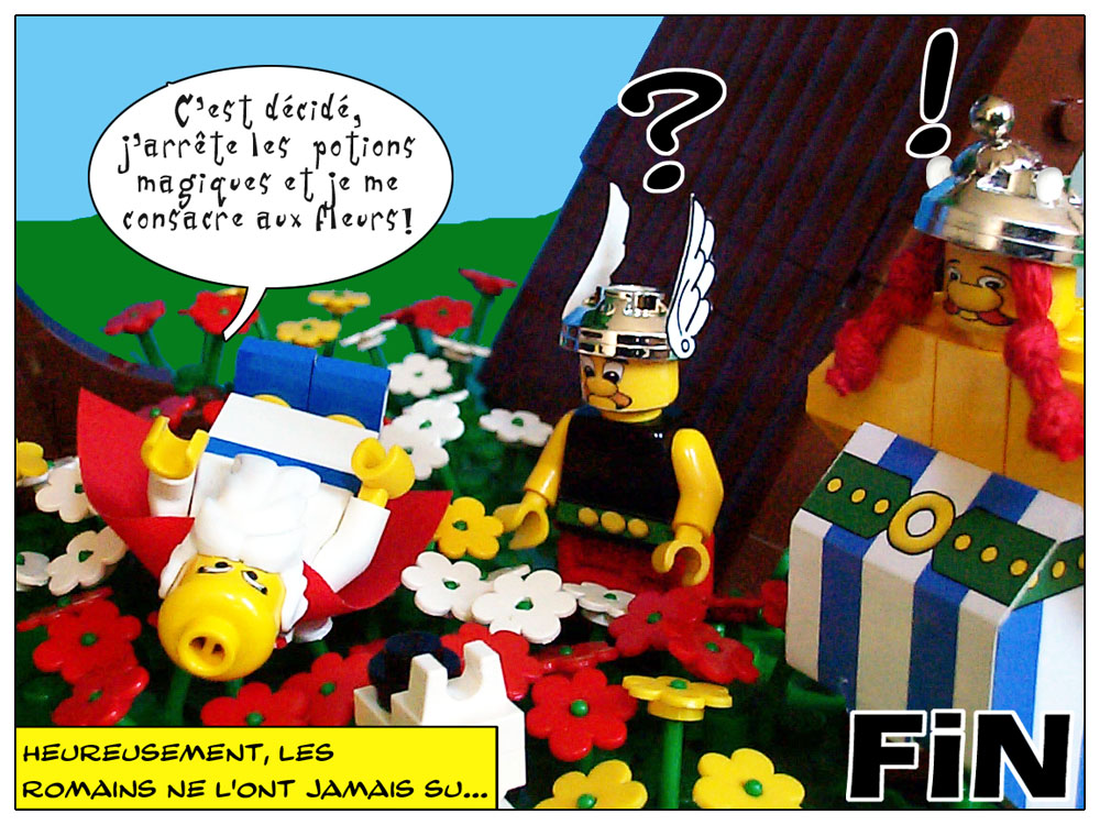 Lego moc Asterix all minifigures