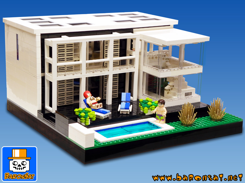 Lego moc Spanish Villa Architecture View 1