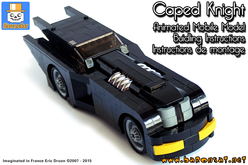 Lego Bricks Custom Batmobile BTAS