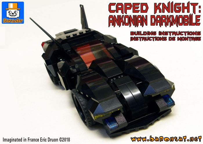Lego Bricks Custom Batmobile Ankonian
