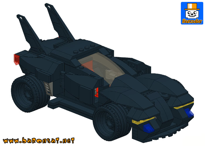 Instructions Lego Bricks Custom Batmobile Ankonian