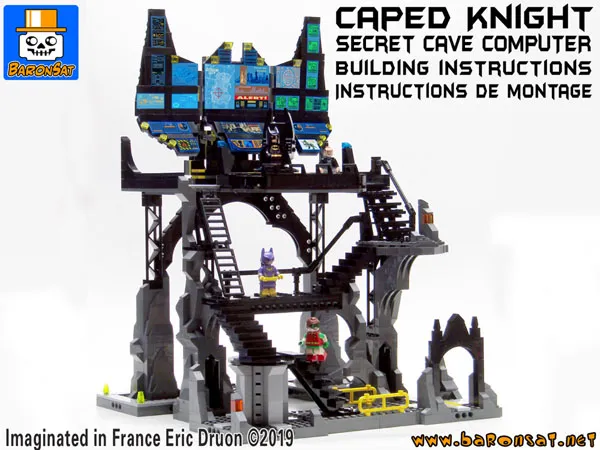 Lego moc Bat Computer Instructions