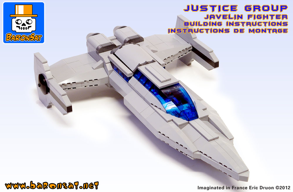 Lego Bricks Custom Model Javelin 7 Justice League