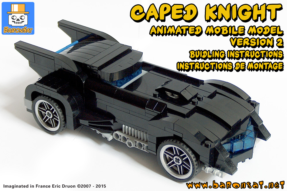 Lego Bricks Custom Model Batmobile The Batman 2