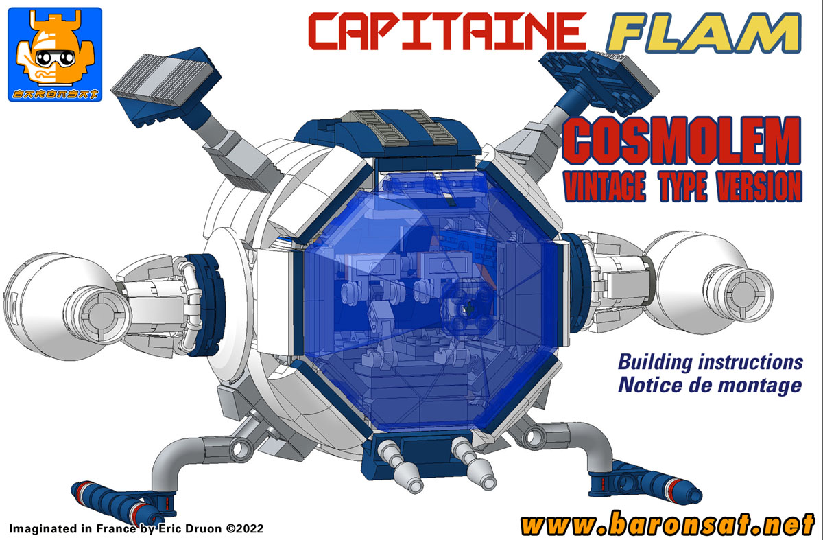 Vintage Cosmolem Lego moc Instructions