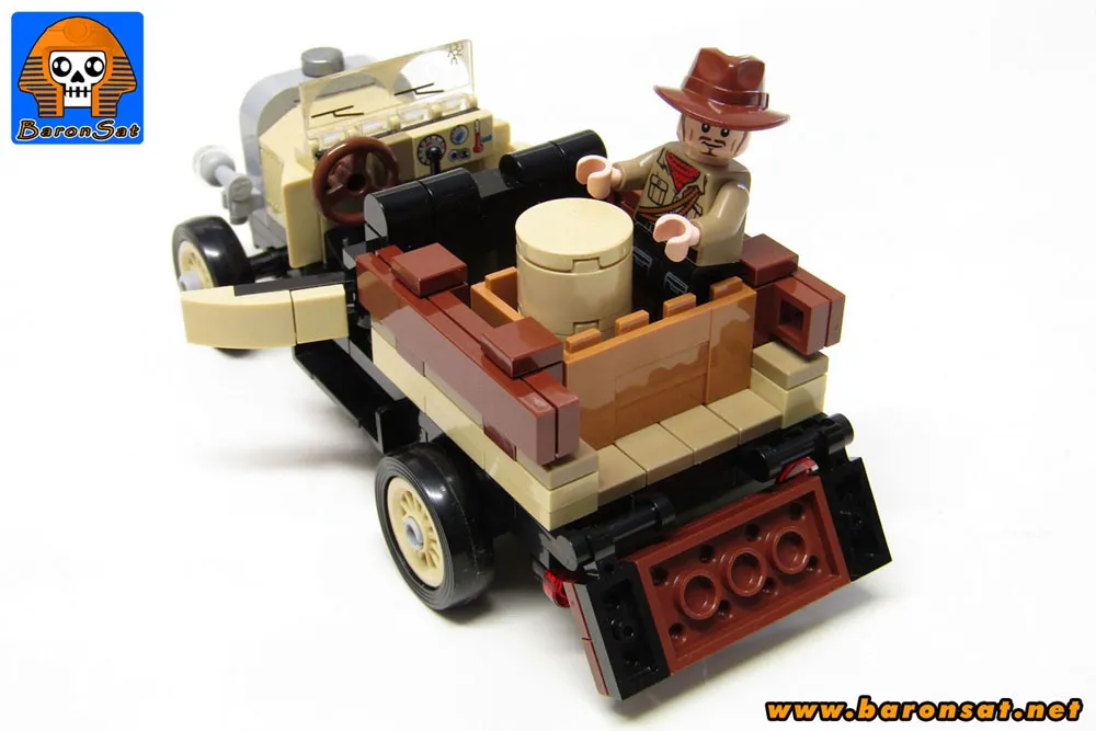 Adventurers Lego Moc Johnny Car Lego moc Johnny's Car Truck Instructions Back