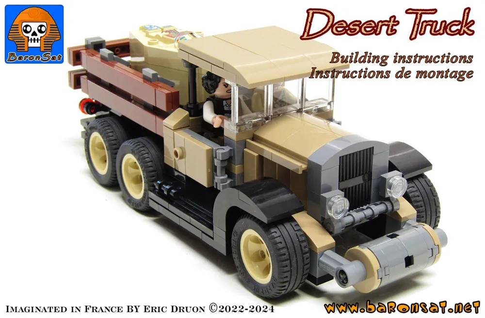 Adventurers Lego Moc Truck Lego moc Adventurers Desert Truck Instructions