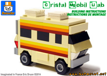 Lego Bricks Custom Model Famous Movies Micro Vehicle Breaking Bad