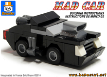 Lego Bricks Custom Model Famous Movies Mad Max