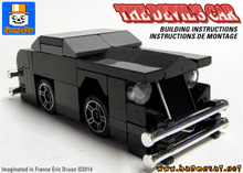 Lego Bricks Custom Model Famous Movies The Car