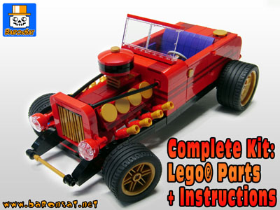 Lego moc ford 1932 hot rod for sale