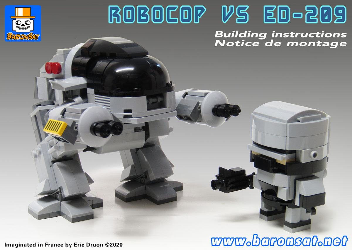 Lego moc robocop ed-209 instructions cover