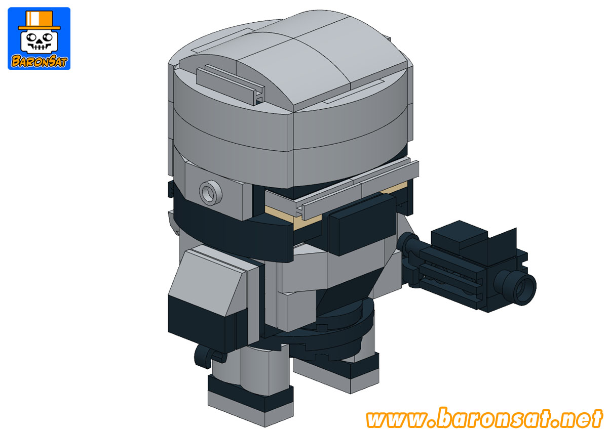 Lego moc robocop building instructions sample