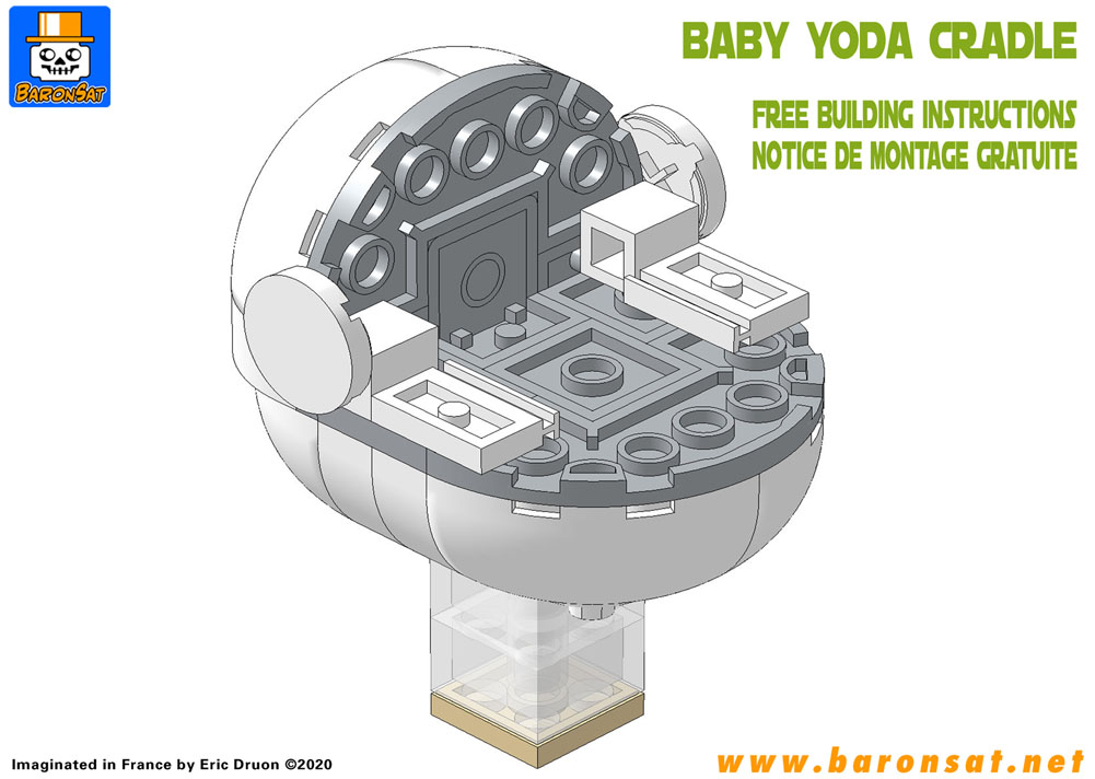 De recette instruction Personnage Star Wars Yoda autoconstruction pièce unique MOC de lego Basic 