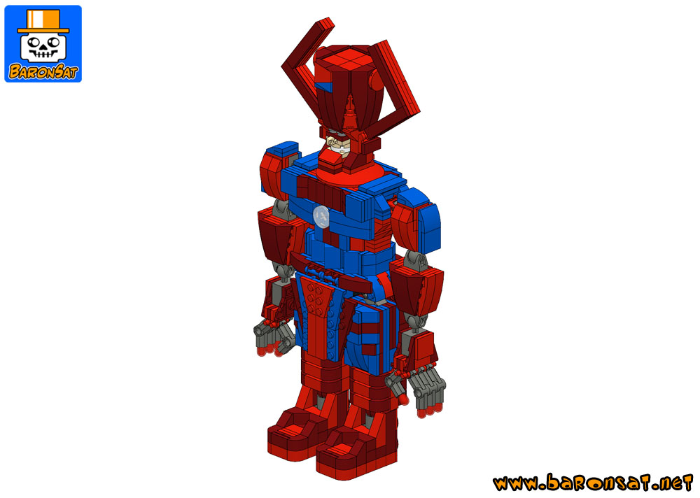 Instructions Lego Bricks Galactus Version 2