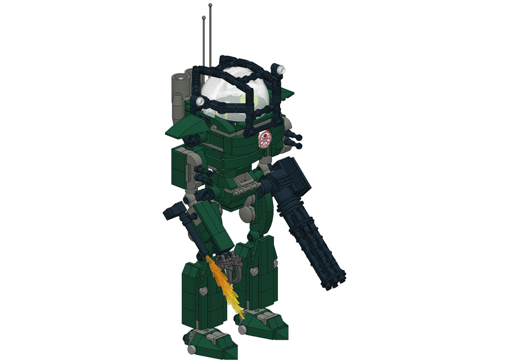 Instructions Lego Bricks Hydra Mech