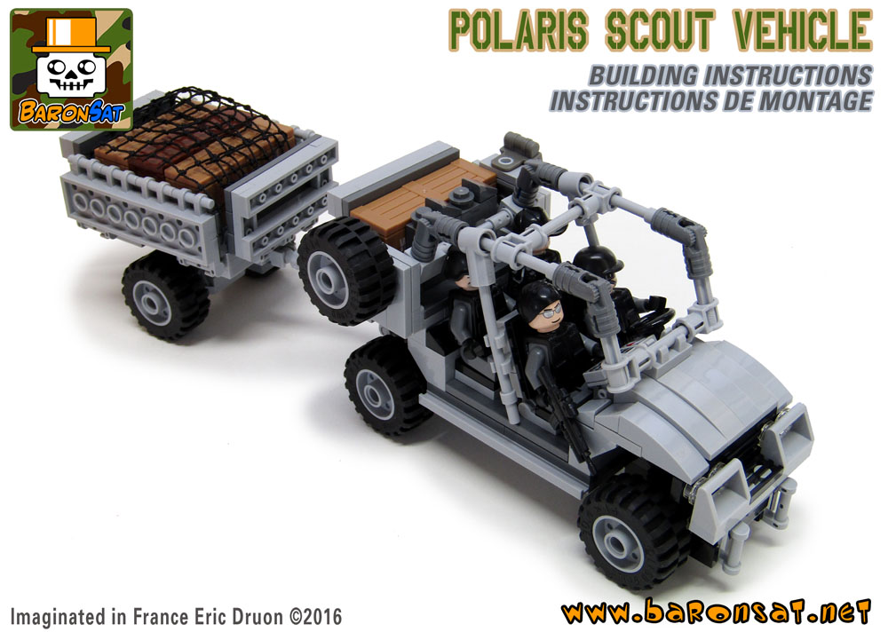 Lego moc Polaris tactical off-road vehicle Building Instructions