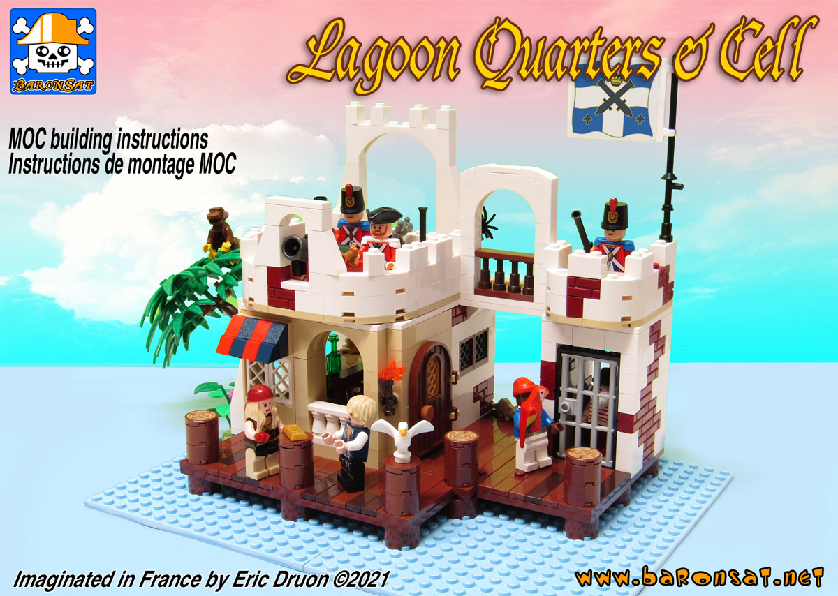 lego bricks Lagoon Lock pirates  moc