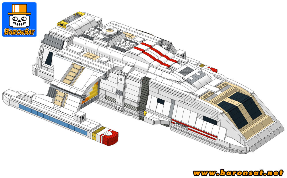 lego DS9 Runabout Shuttlecraft star trek building instructions