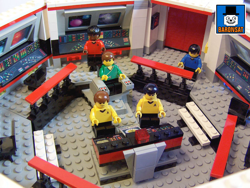 lego star trek tos main bridge custom model_3