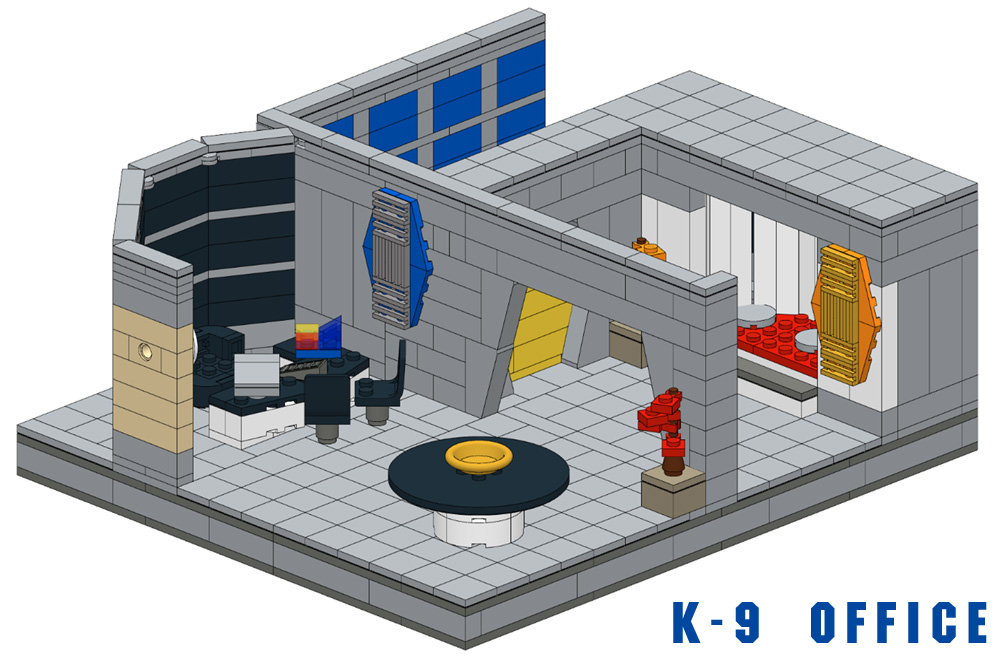 Lego star trek k-7 space station office building instructions