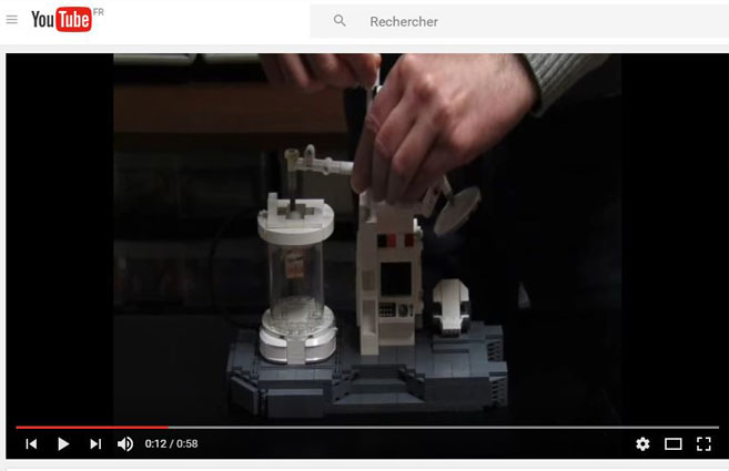 lego bacta tank chamber kenner custom model video