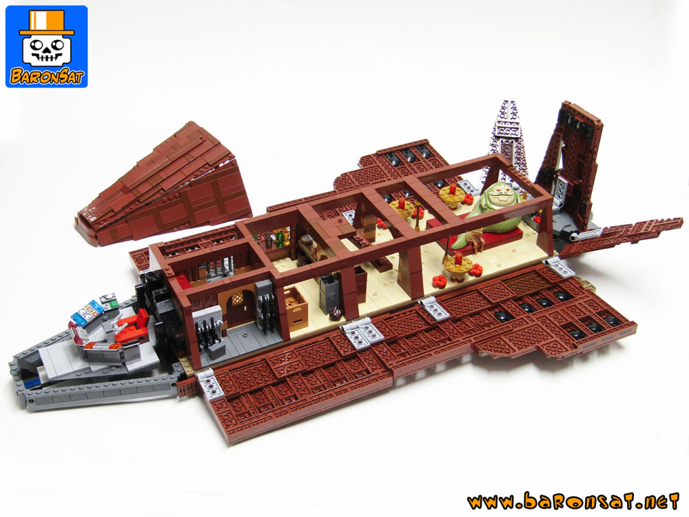 lego jabba sail barge custom model instructions_3