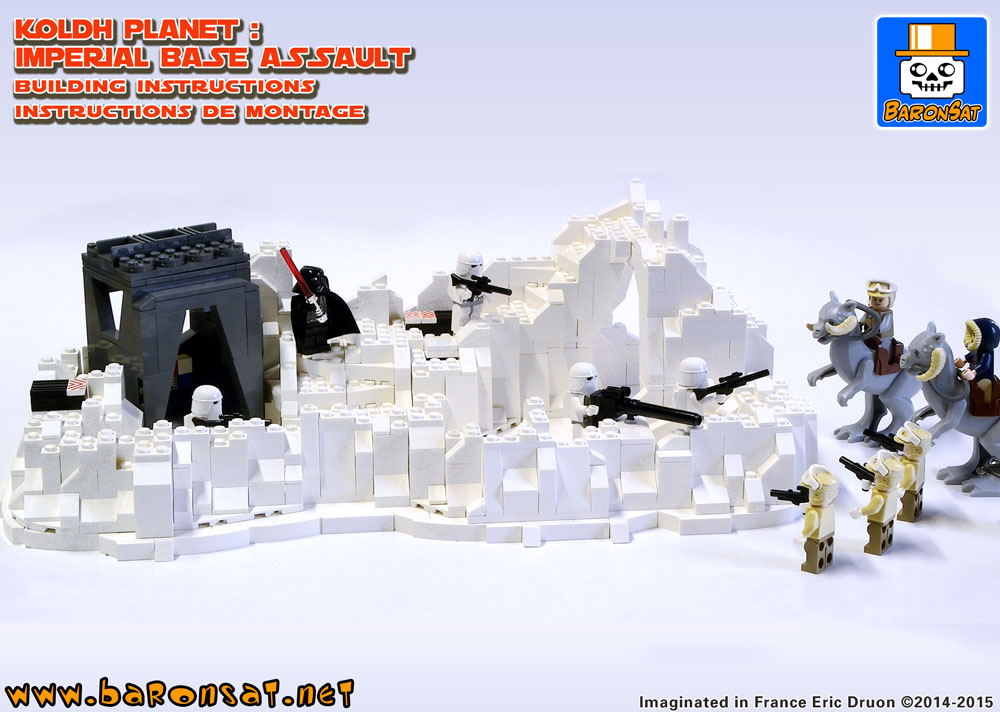 Lego Imperial Attack Base Hoth custom model
