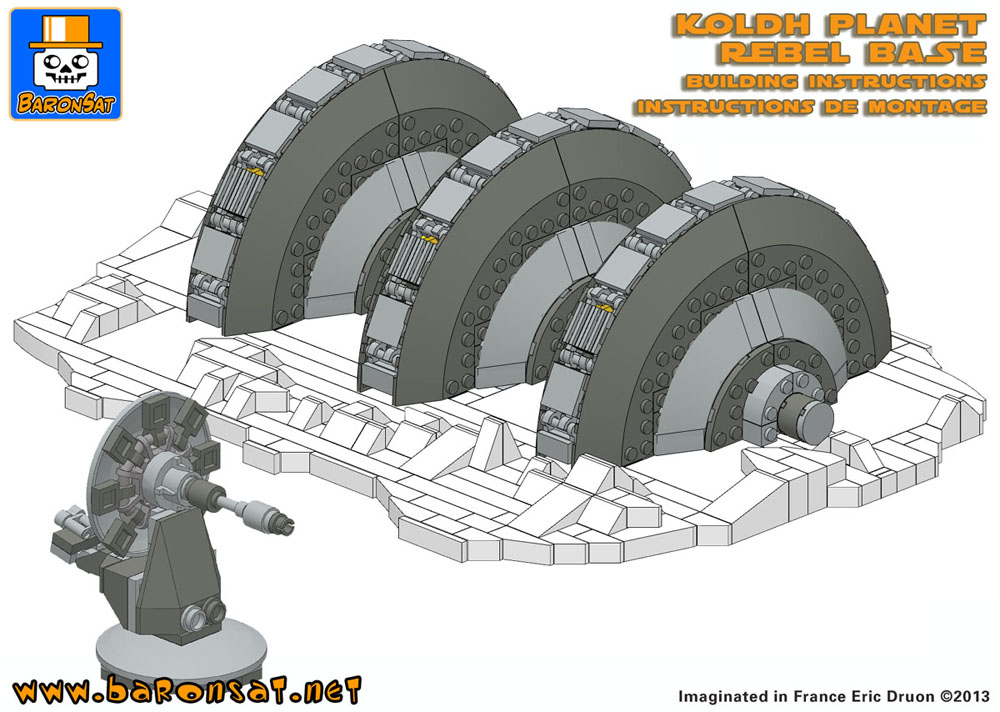 lego hoth rebel base custom model building instructions_2