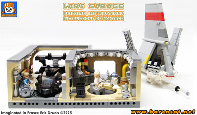 Medium Class Imperial Repulsortank 1-M Instructions lego moc