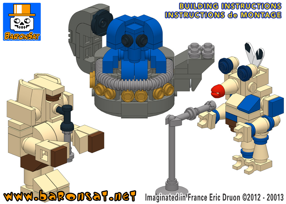 Lego Max Rebo Band custom instructions